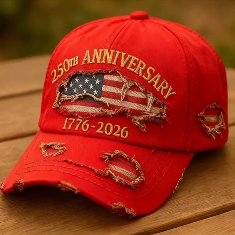 USA 250th Anniversary Casual Print Hat