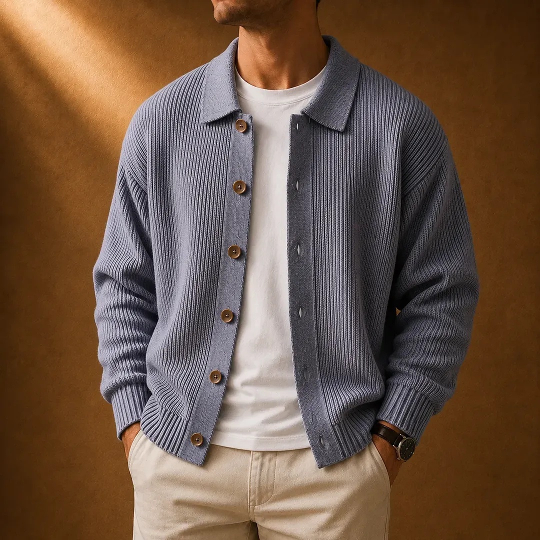 Button Knit Cardigan