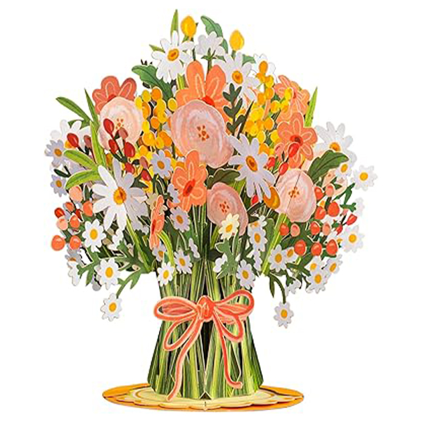 🏆35K+ SOLD! 🌼💌 Forever-Blooming 3D Flower Pop-Up Card– Personalized Love Message & Everlasting Bloom 🎁