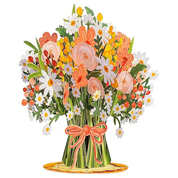 🏆35K+ SOLD! 🌼💌 Forever-Blooming 3D Flower Pop-Up Card– Personalized Love Message & Everlasting Bloom 🎁