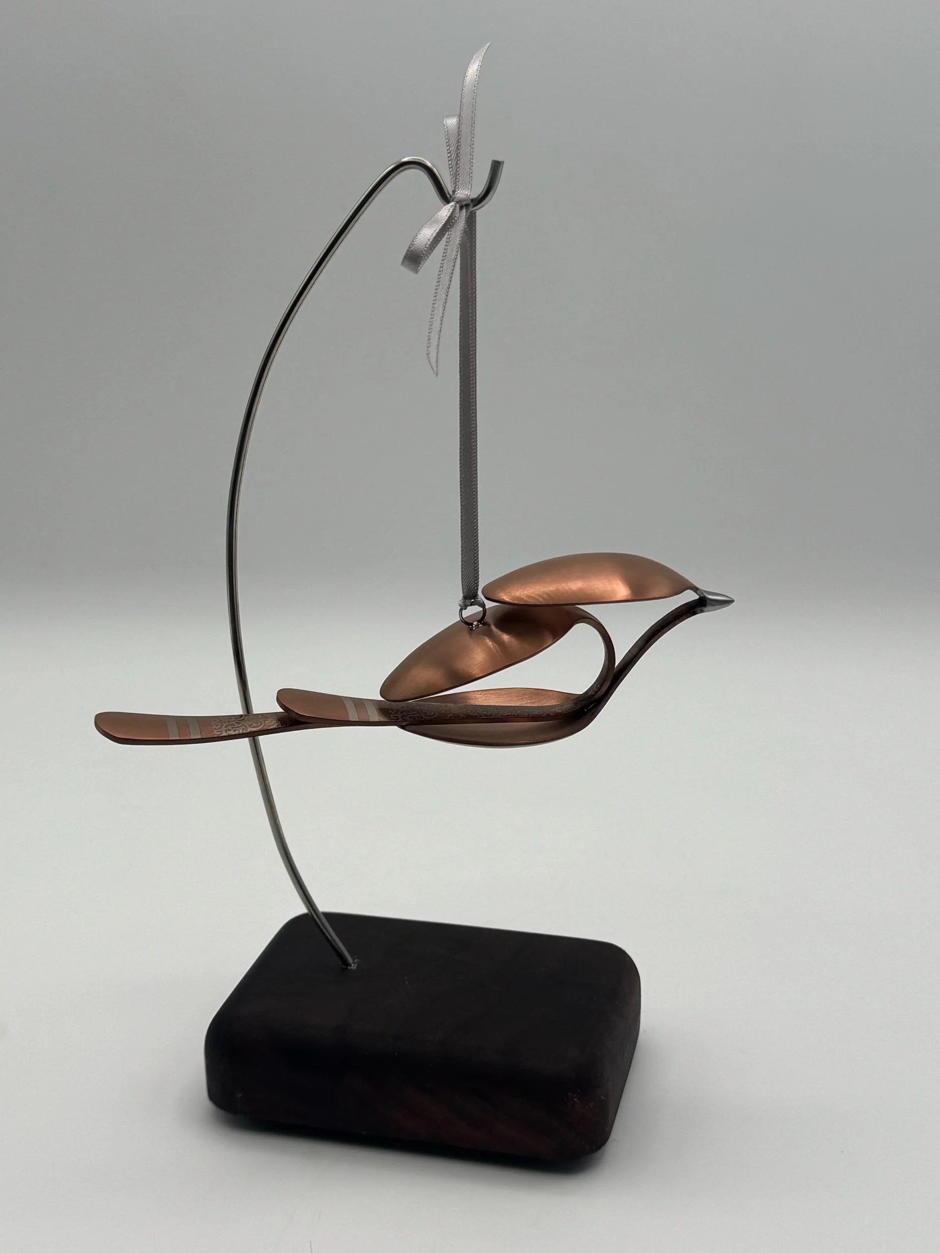 Hanging Spoon Bird Ornament