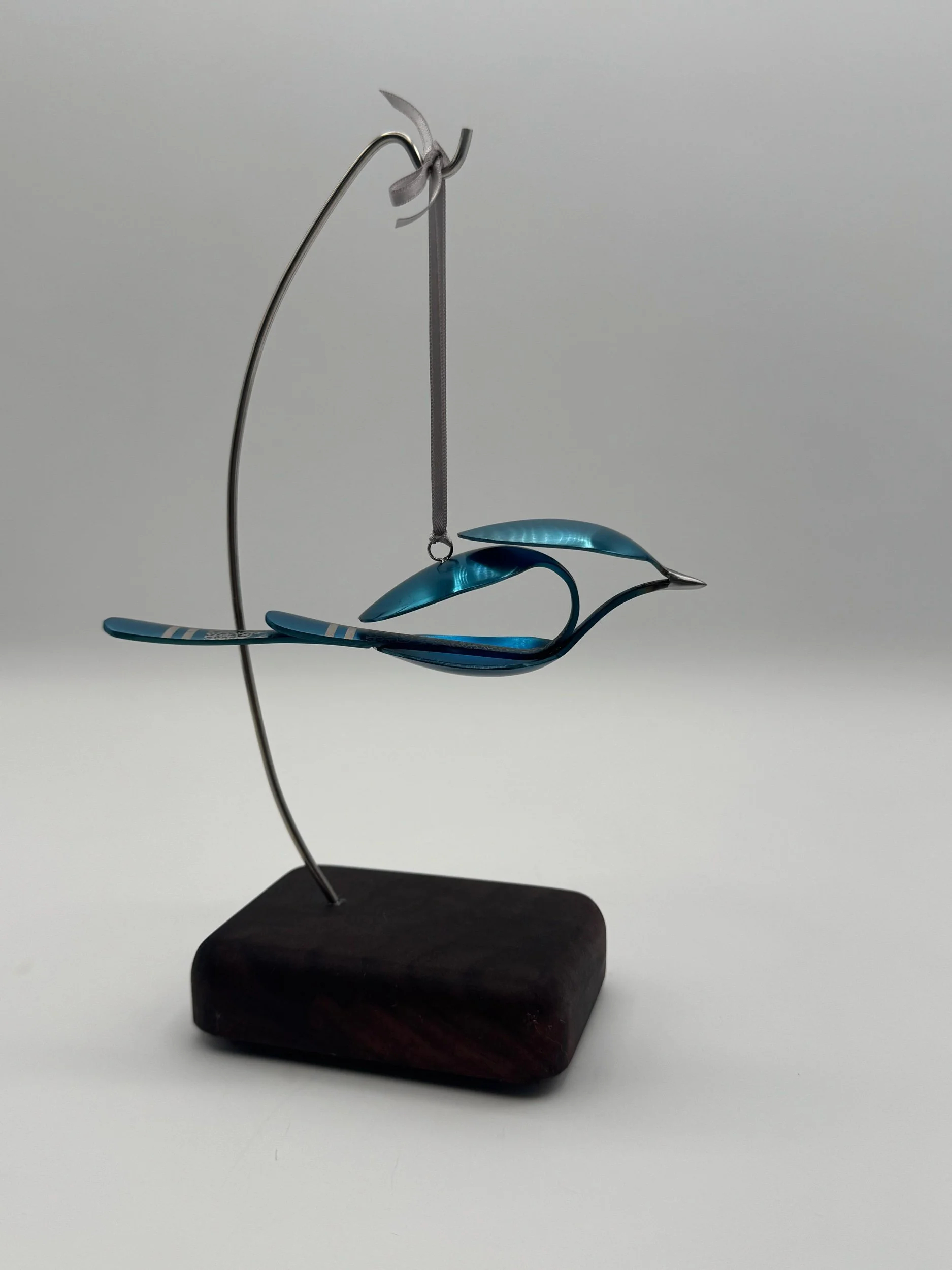 Hanging Spoon Bird Ornament