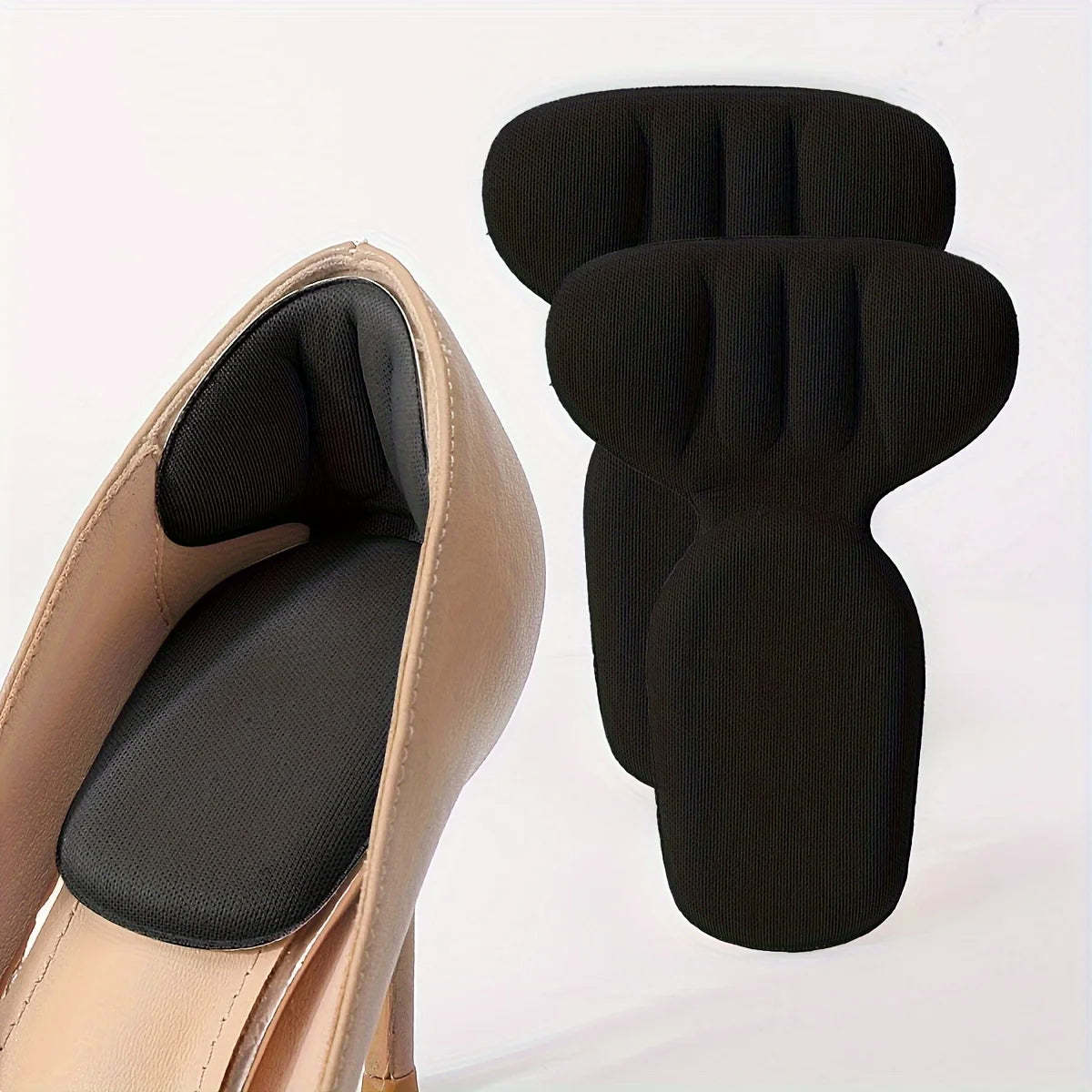 2 Pack T-Shaped Foam Heel Pads for High Heels