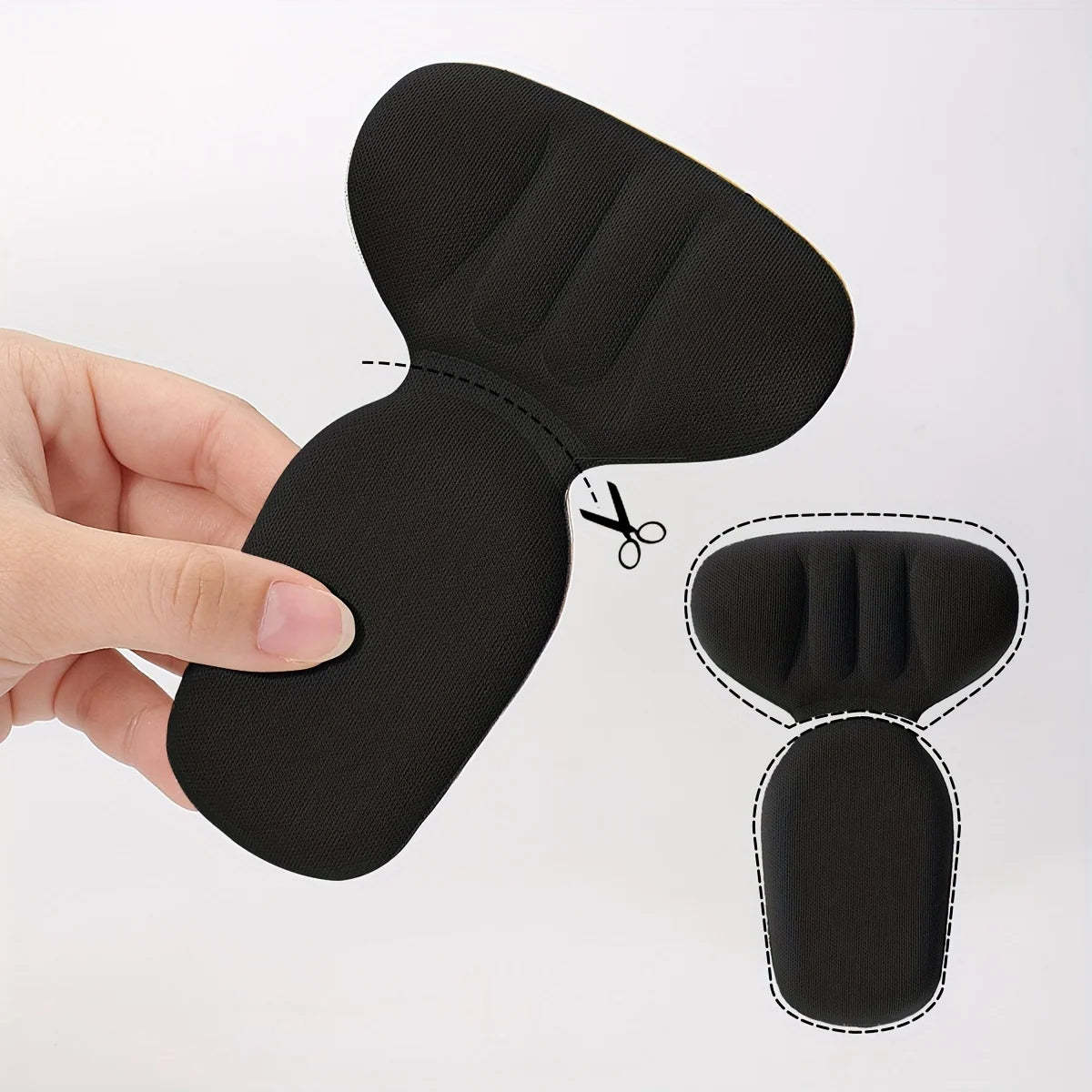 2 Pack T-Shaped Foam Heel Pads for High Heels
