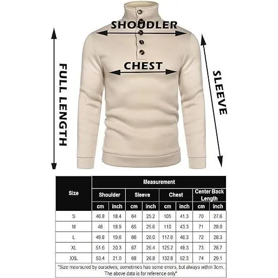 🎁🔥COOFANDY Men's Gray Slim Fit Long Sleeve Turtleneck Sweater