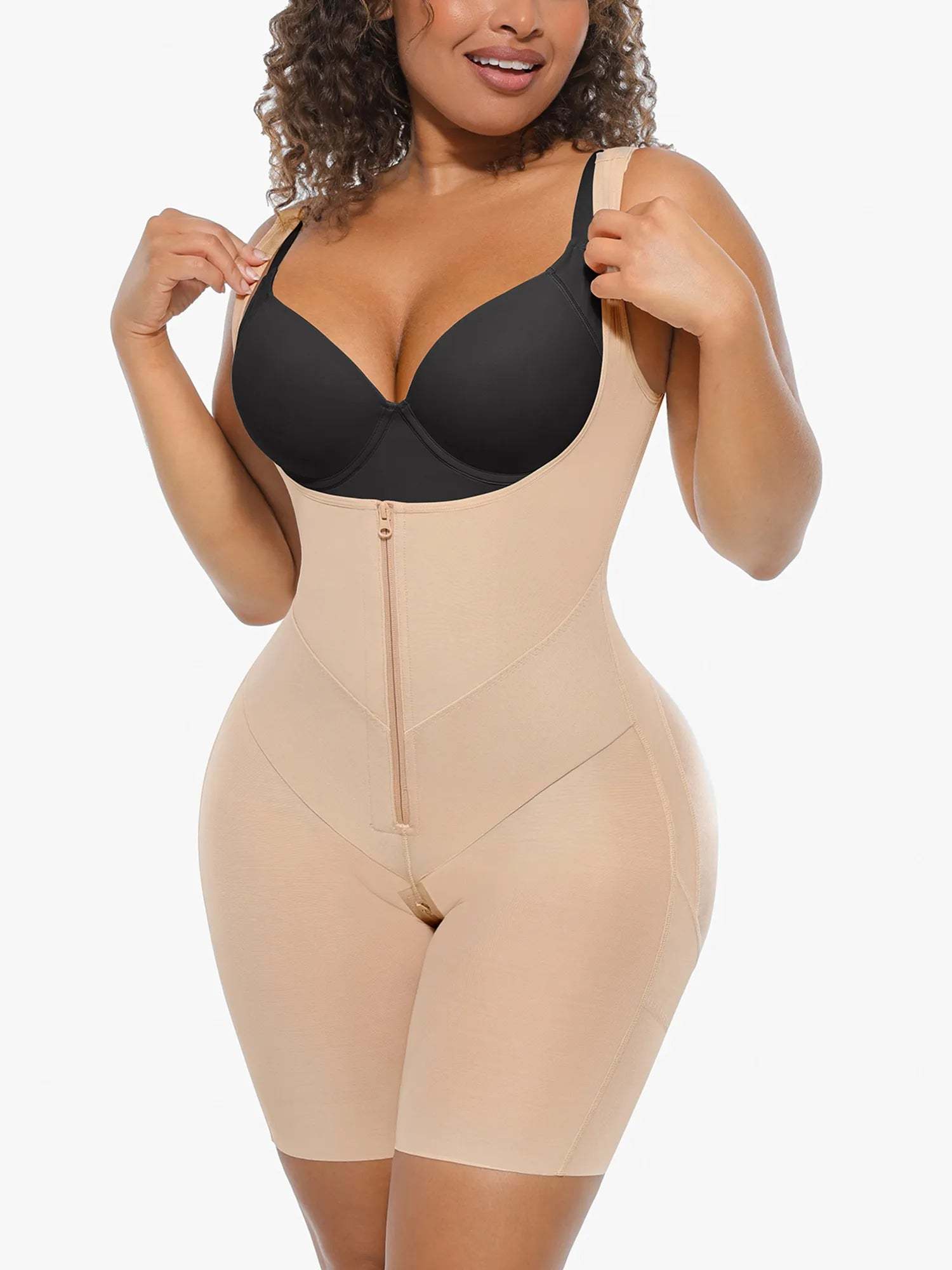 🔥Top 1🔥U-Shaped Faja Tummy Control Butt Lift Bodysuit