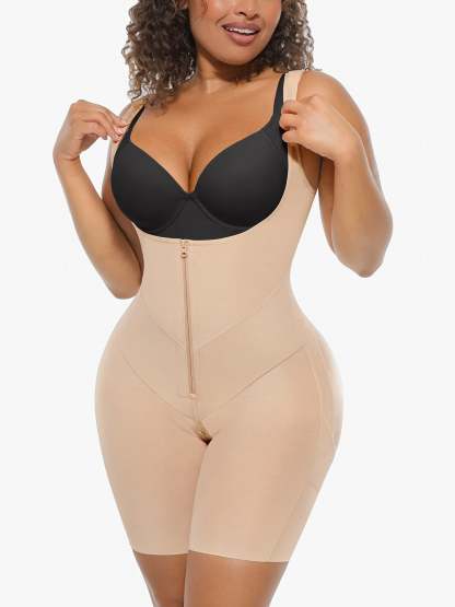 🔥Top 1🔥U-Shaped Faja Tummy Control Butt Lift Bodysuit