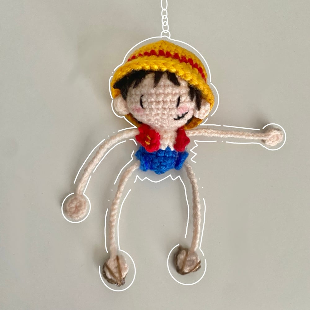 Viral Stretchy boy keychain