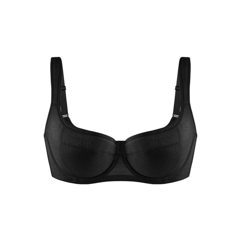 HSIA Starry Night Lightly Lined Lightly Padded Demi Plus Size Balconette Bra