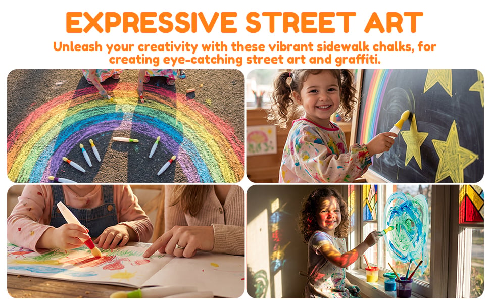 sidewalk paint for kids