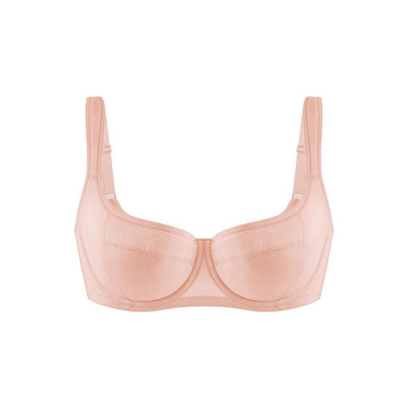 HSIA Starry Night Lightly Lined Lightly Padded Demi Plus Size Balconette Bra