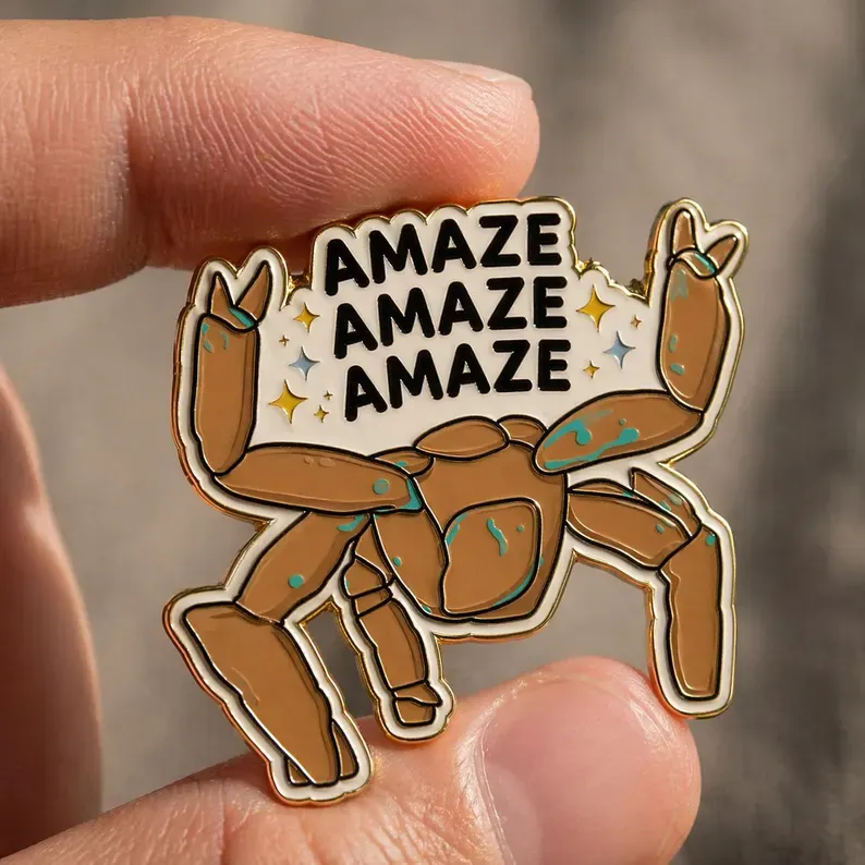 Project Hail Mary Acrylic Pin, Amaze Amaze Amaze Rocky Pin