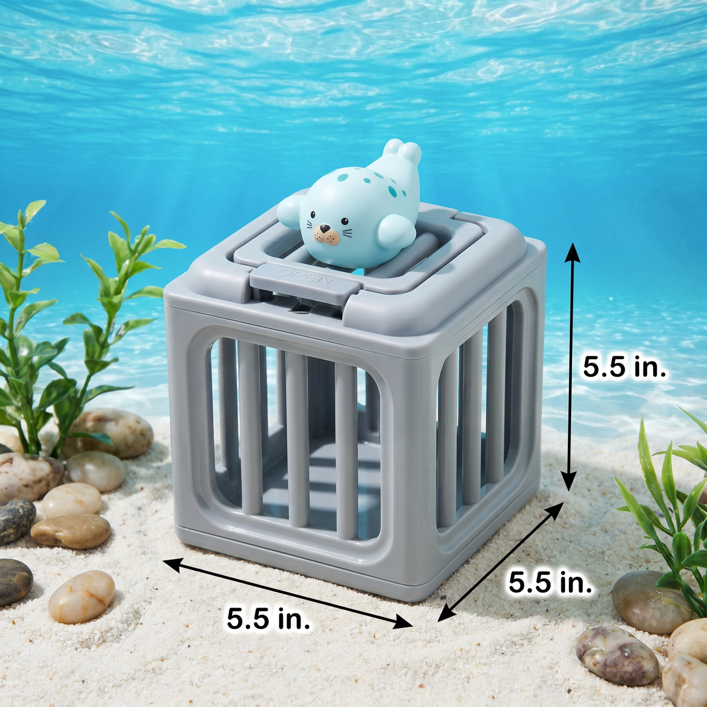 Diving Toy Set with Sinking Animals