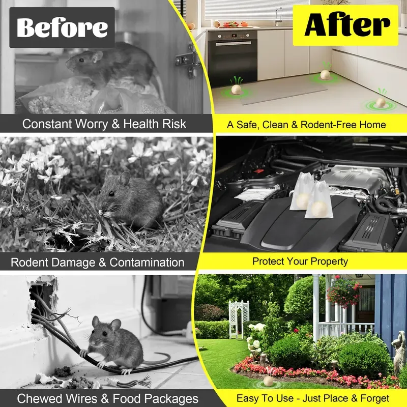 🏡🚗Atindirey Mouse & Rat Repellent Balls