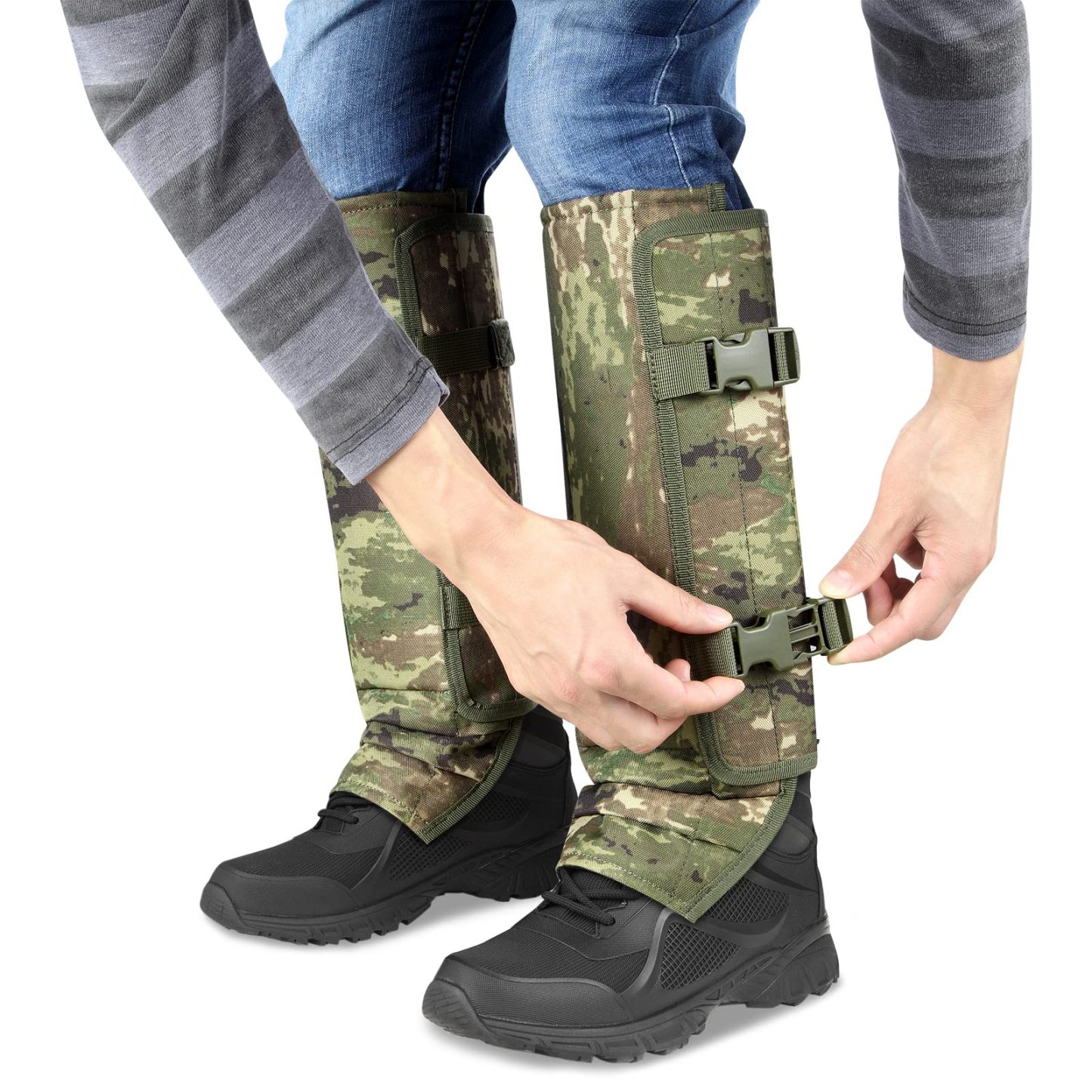 Outdoor leg gaiters