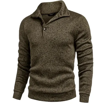 🎁🔥COOFANDY Men's Gray Slim Fit Long Sleeve Turtleneck Sweater