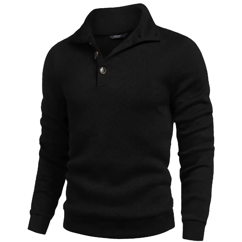 🎁🔥COOFANDY Men's Gray Slim Fit Long Sleeve Turtleneck Sweater