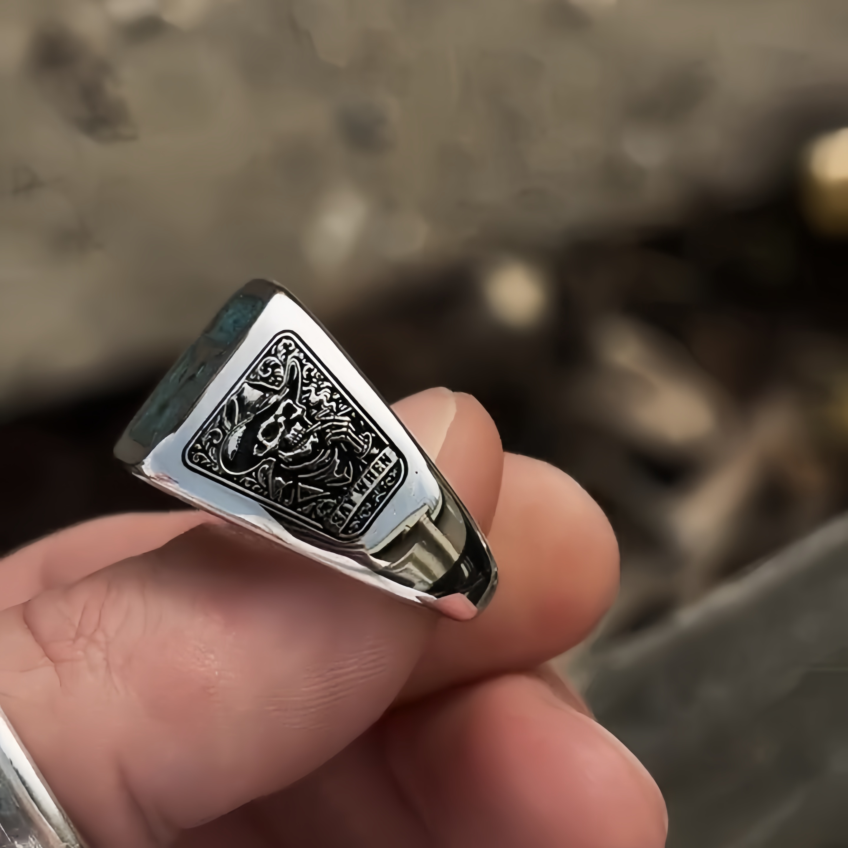 Symbol of Strength - Turquoise Ring