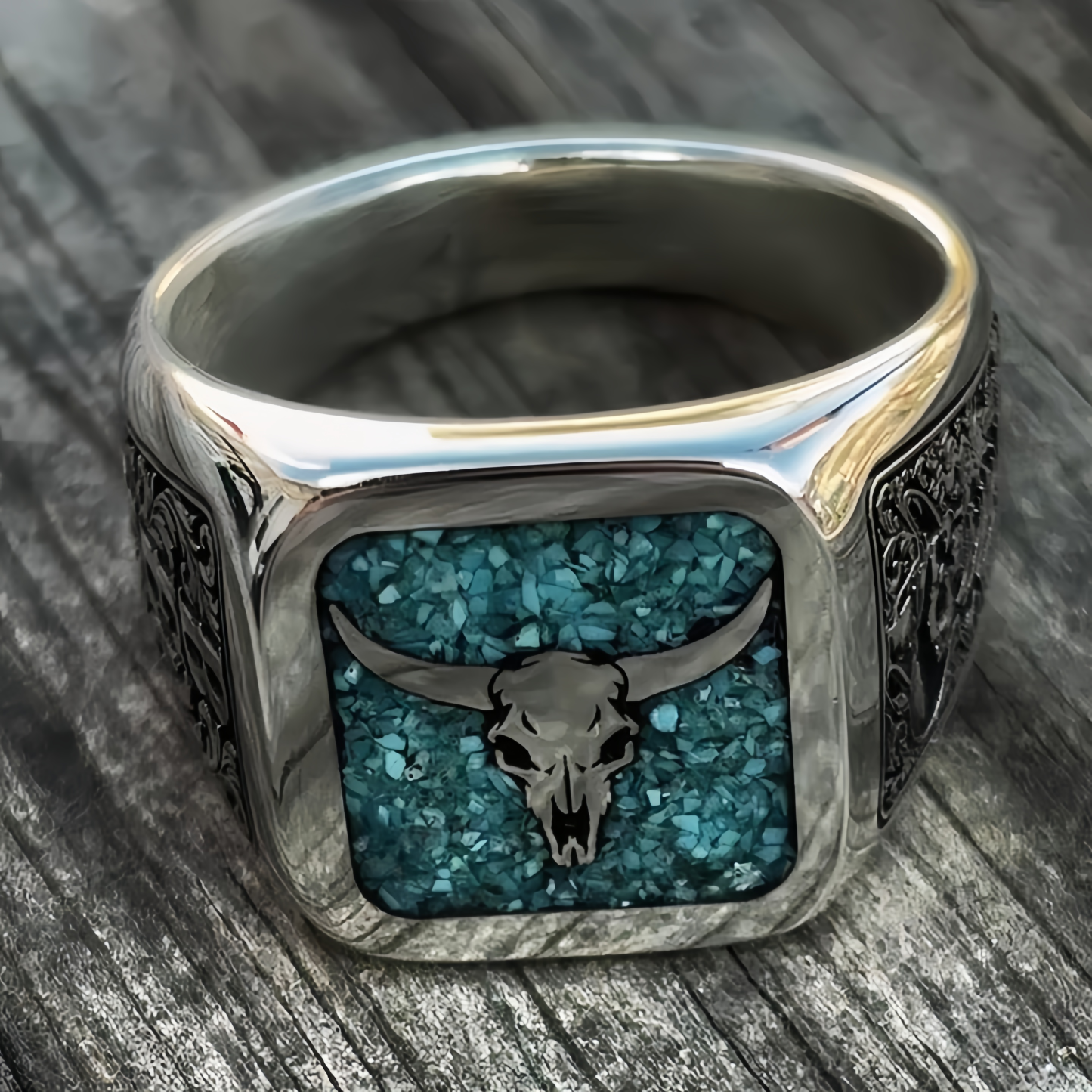 Symbol of Strength - Turquoise Ring