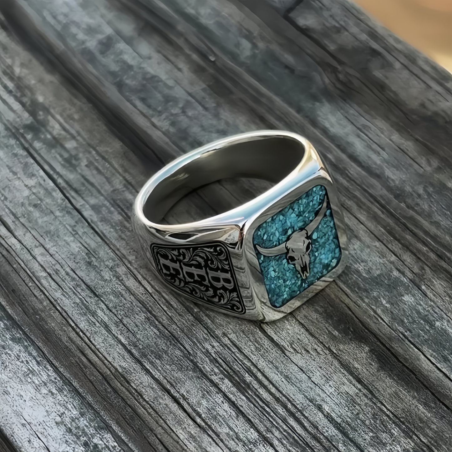Symbol of Strength - Turquoise Ring