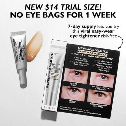 Peter Thomas Roth Trial-Size Instant FIRMx® Eye Temporary Eye Tightener Easy-Wear Formula