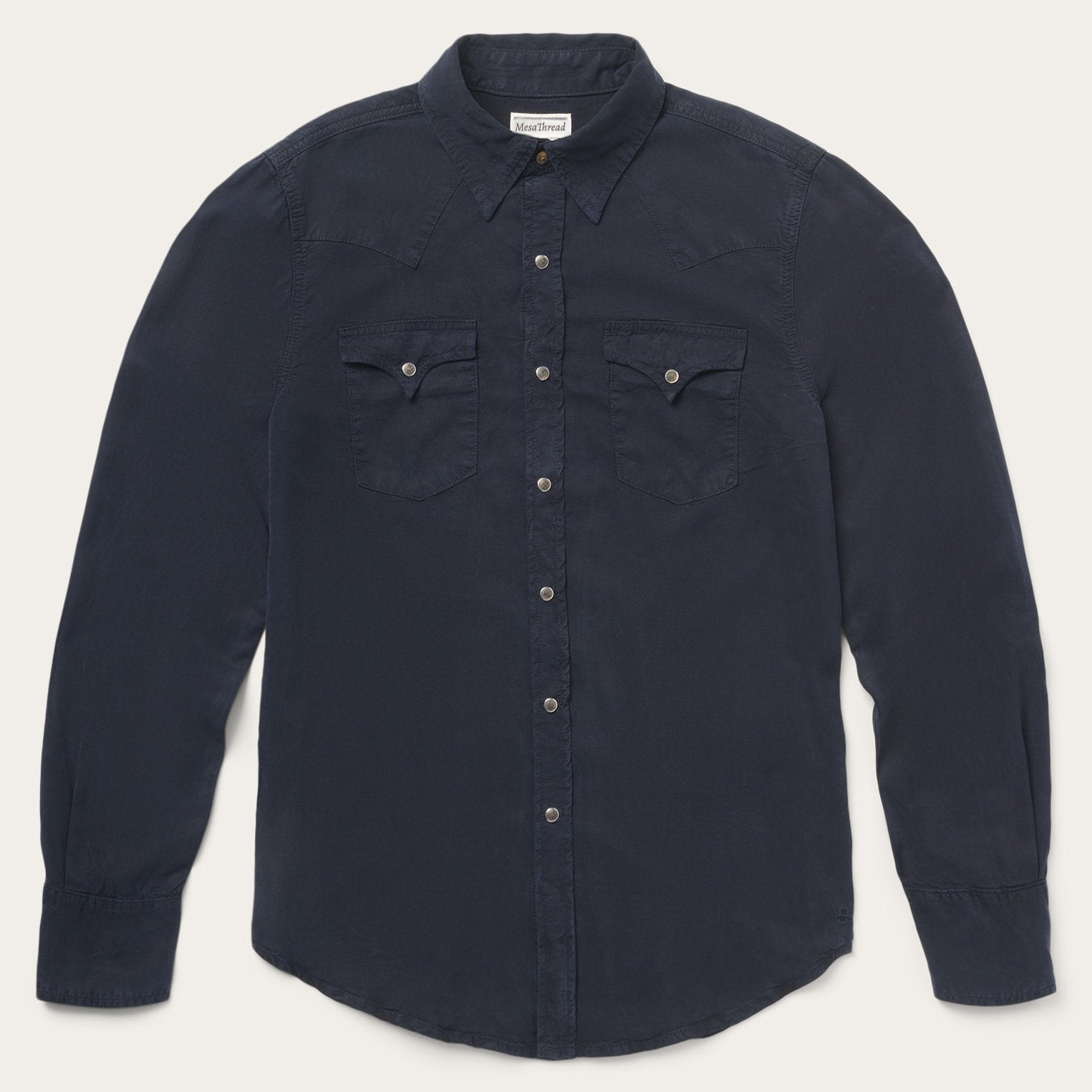 Navy Twill Shirt-MesaThread