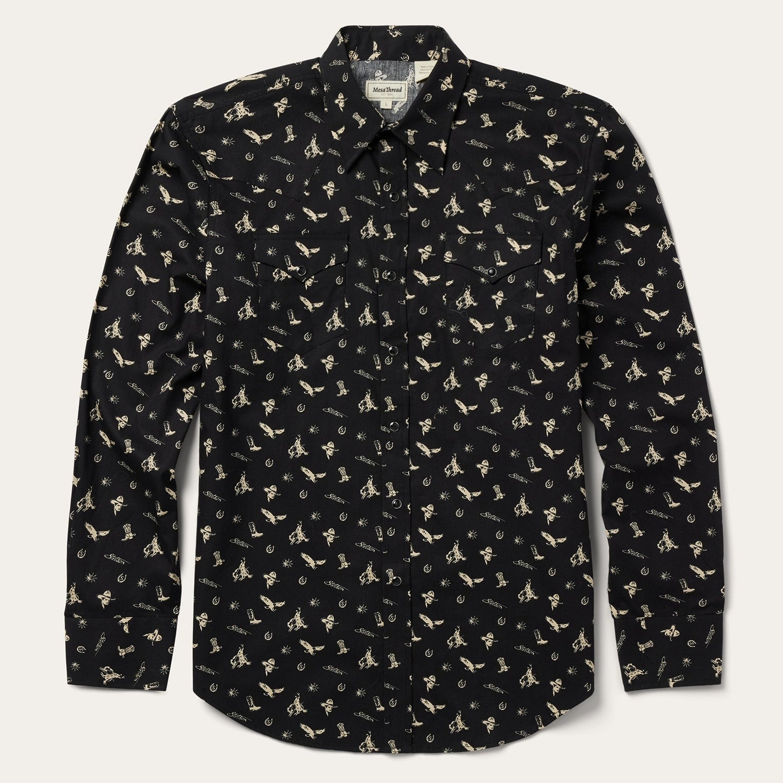 The Frontier Crest | Iconic Symbols Western Snap Shirt