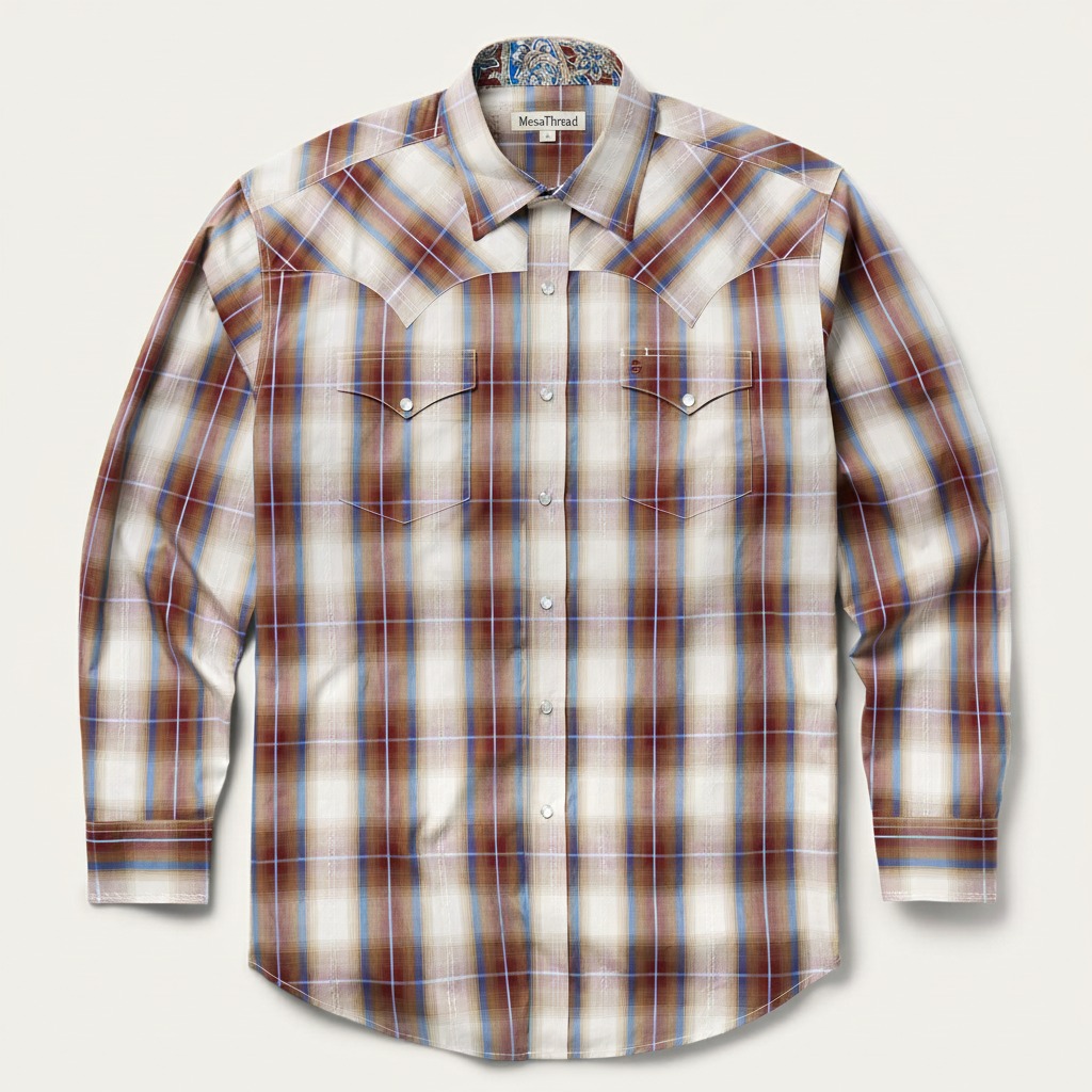 Forever Plaid Western Shirt-MesaThread