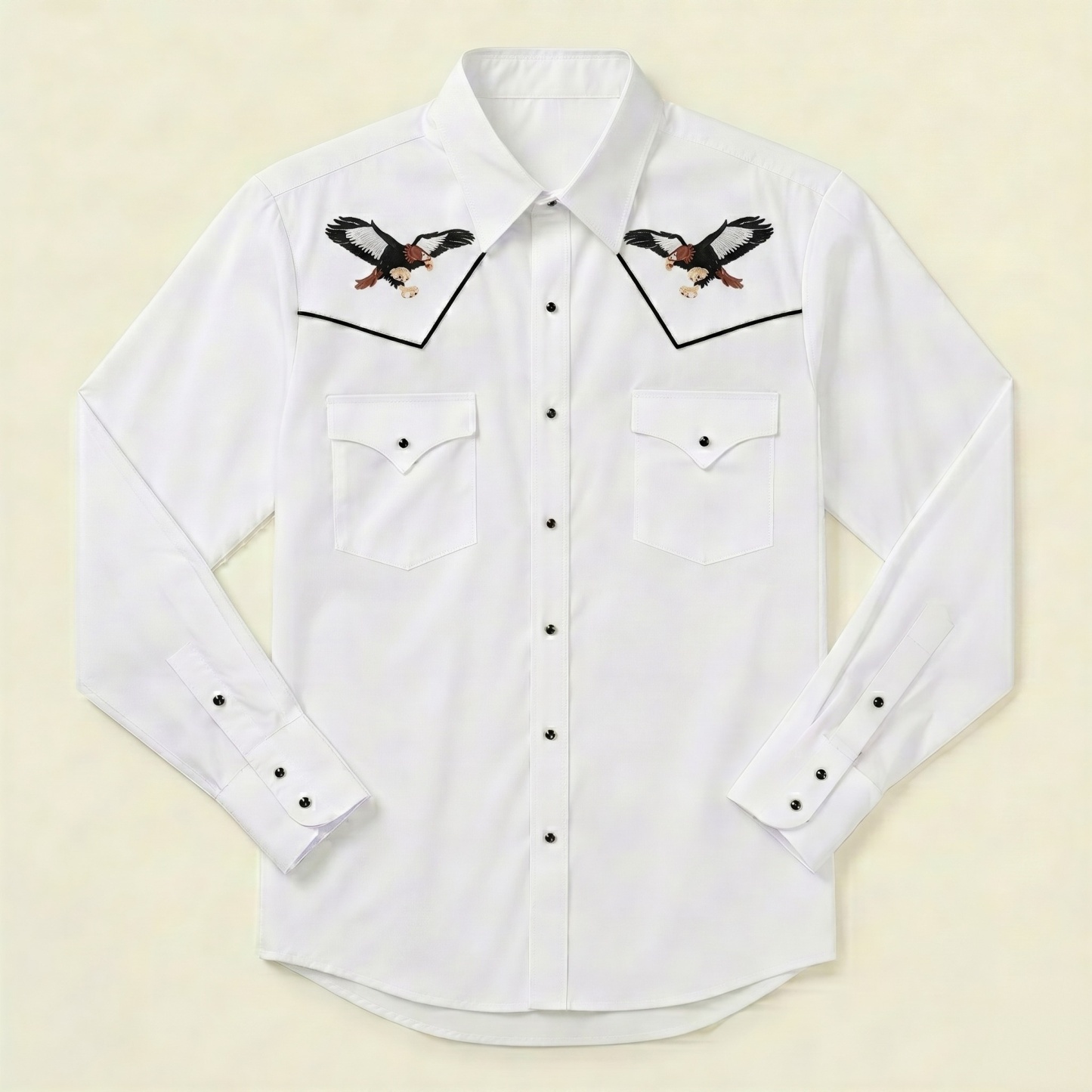 The Soaring Sovereign | Eagle Western Yoke Shirt