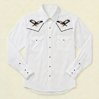 The Soaring Sovereign | Eagle Western Yoke Shirt