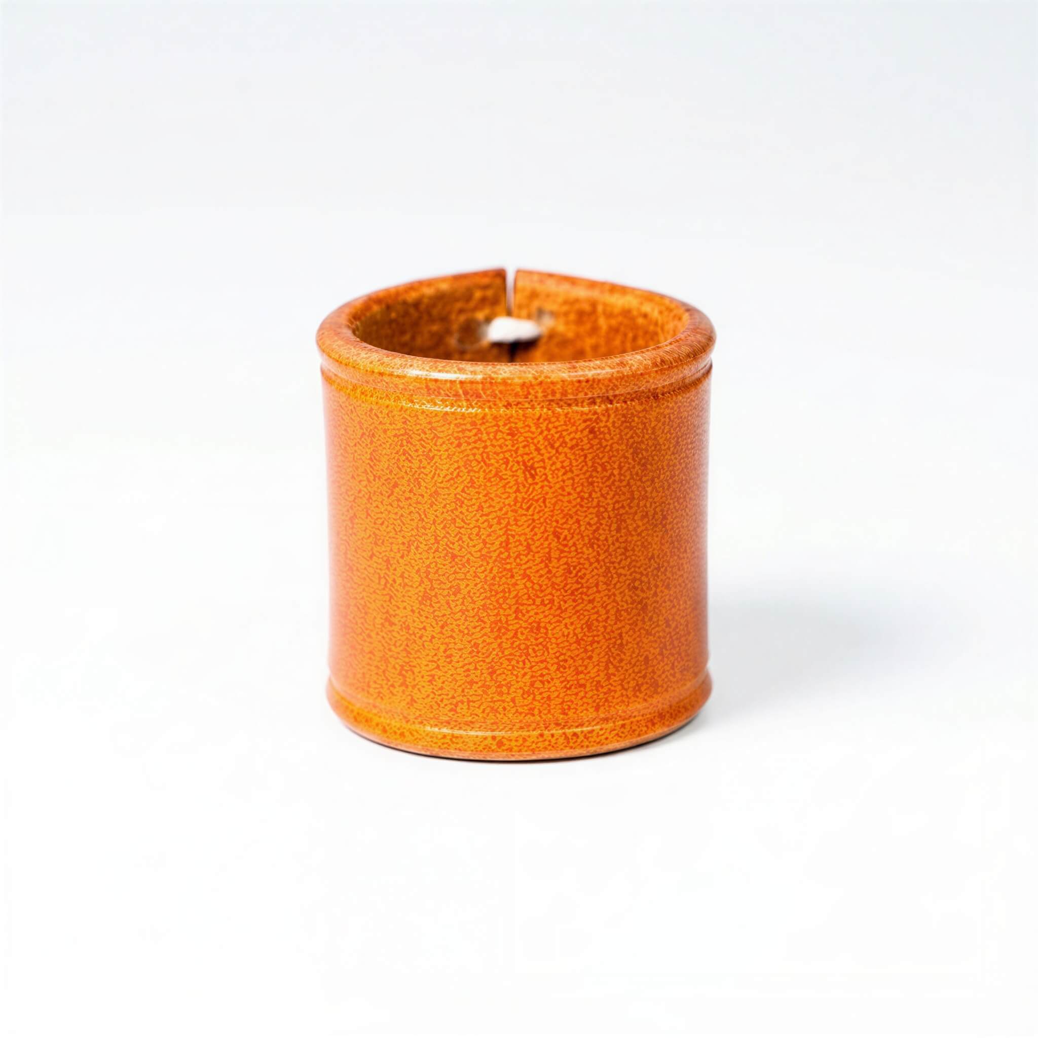 mesathread-frontier-heritage-handcrafted-leather-wild-rag-slide-saddle-tan-straight-profile