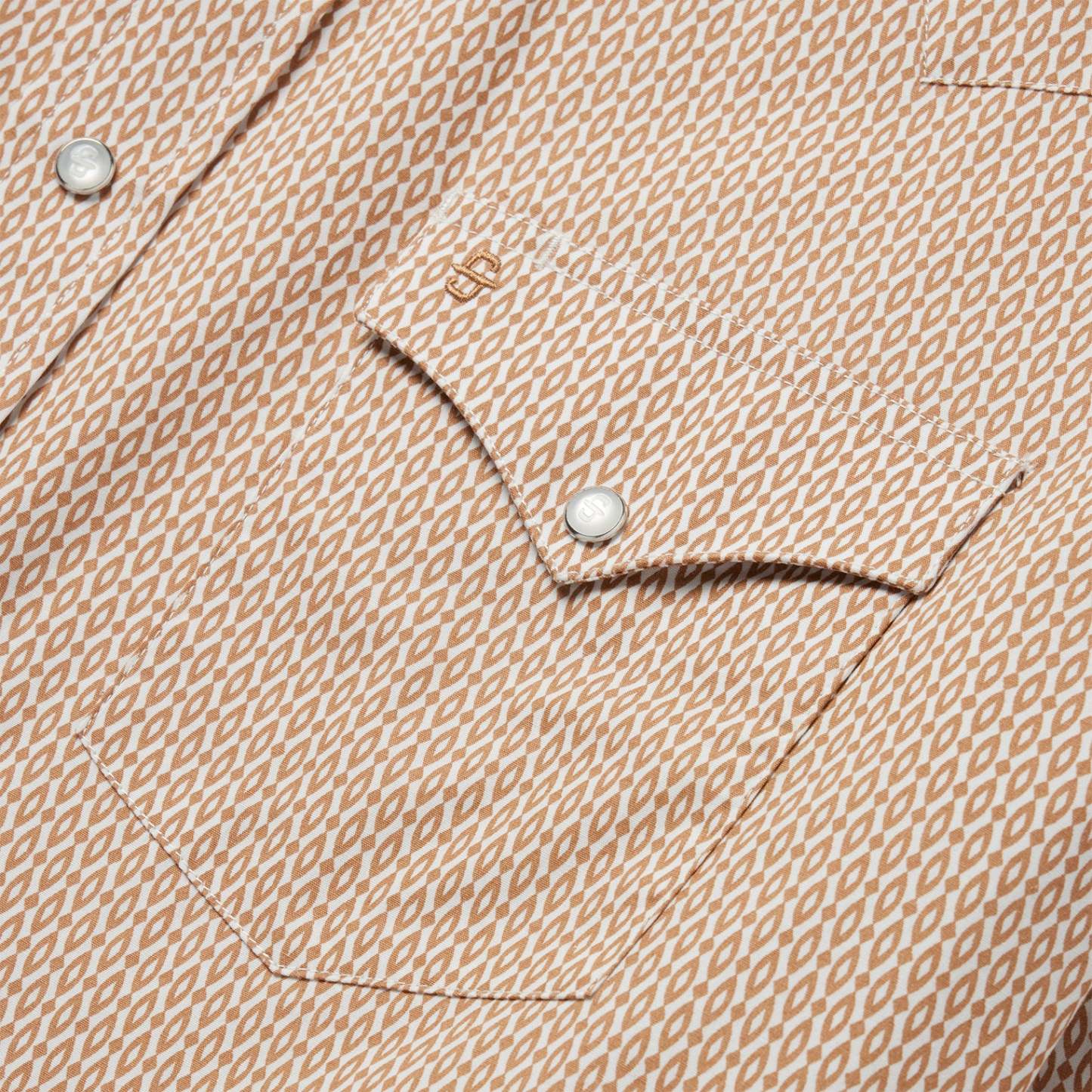 Diamond Print Western Shirt-MesaThread