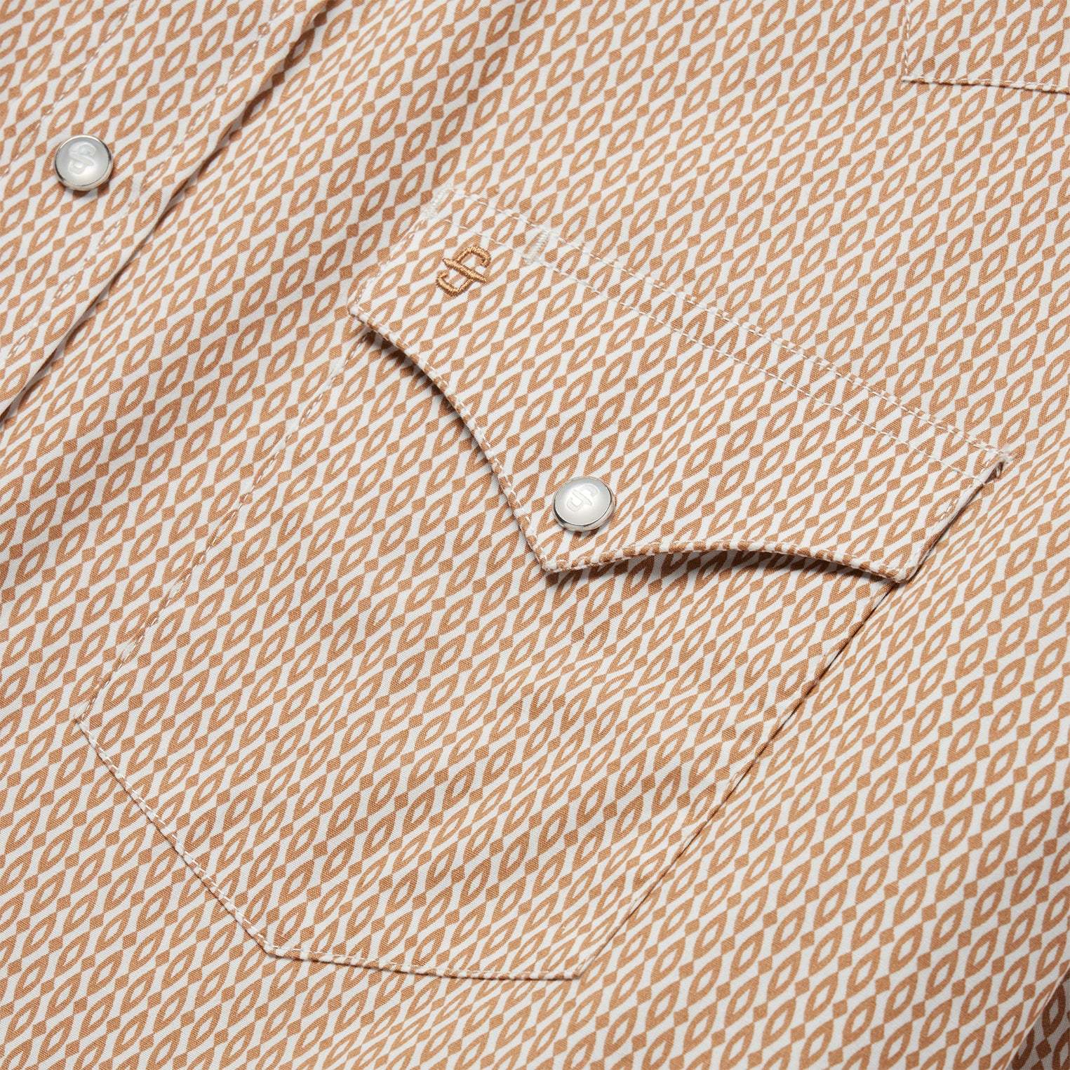 Diamond Print Western Shirt-MesaThread