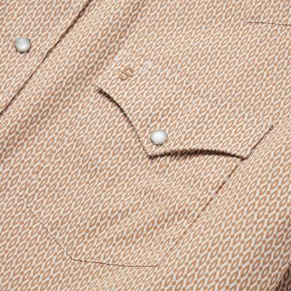 Diamond Print Western Shirt-MesaThread