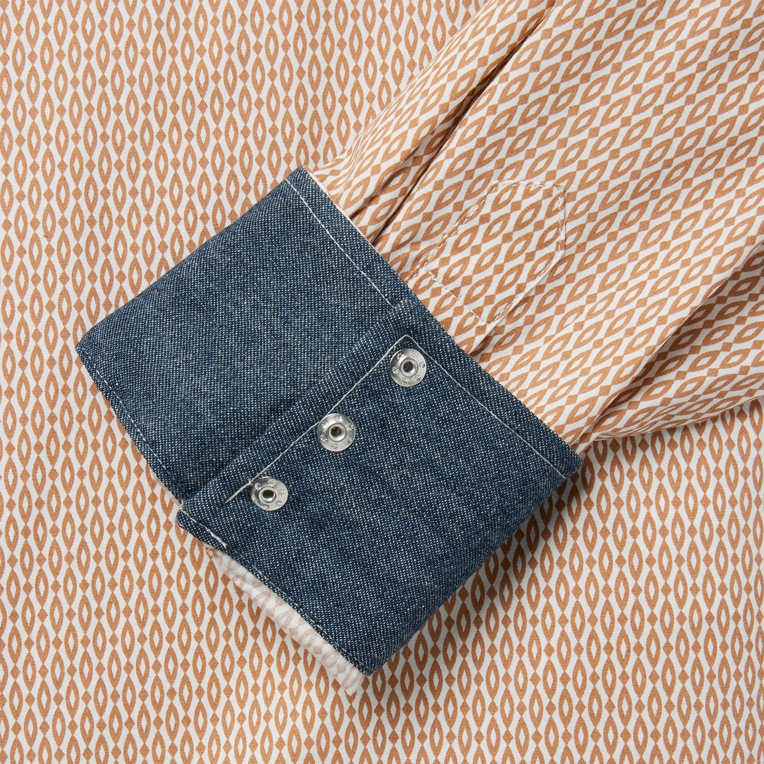 Diamond Print Western Shirt-MesaThread