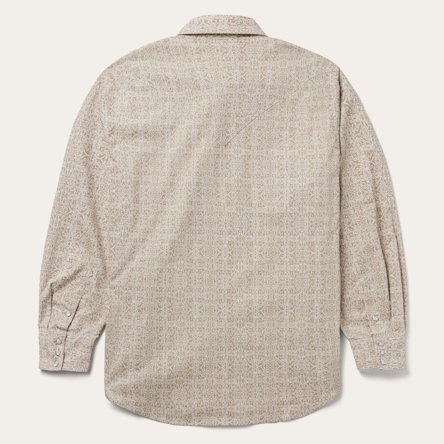 Medallion Print Western Shirt