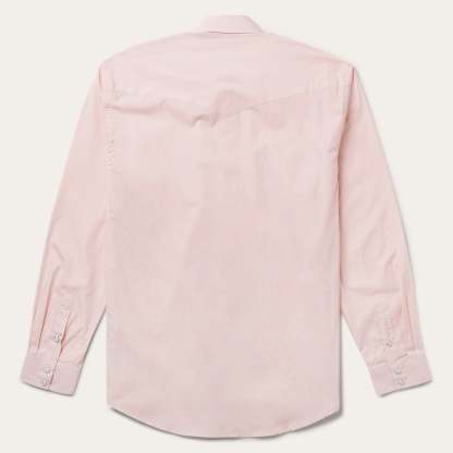 Pink End-On-End Western Shirt-MesaThread