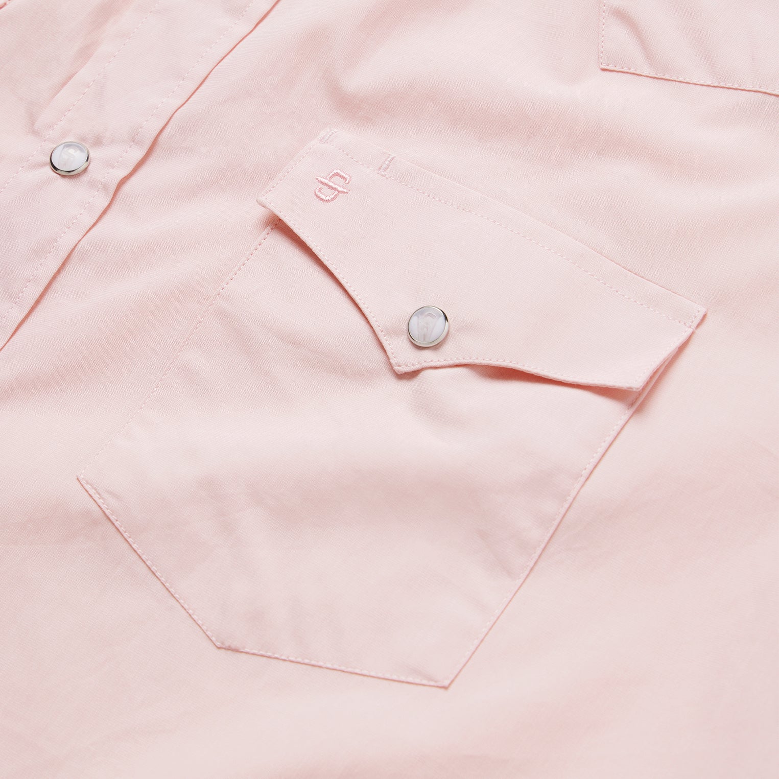 Pink End-On-End Western Shirt-MesaThread