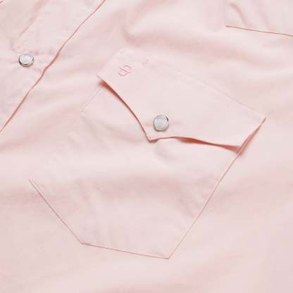 Pink End-On-End Western Shirt-MesaThread