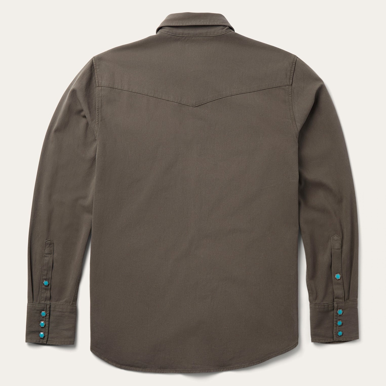 The Iron Turquoise | Heritage Twill Western Shirt