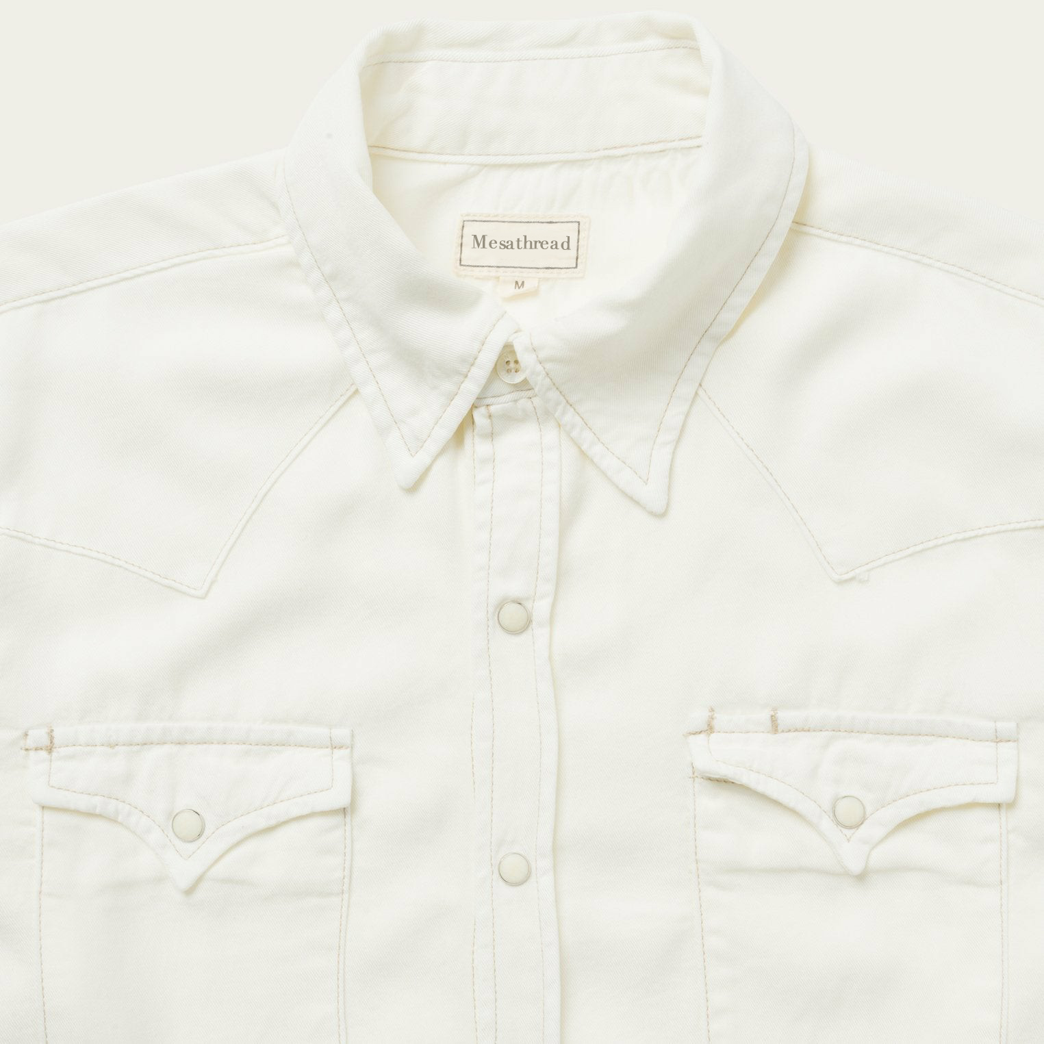 Cream Twill Shirt