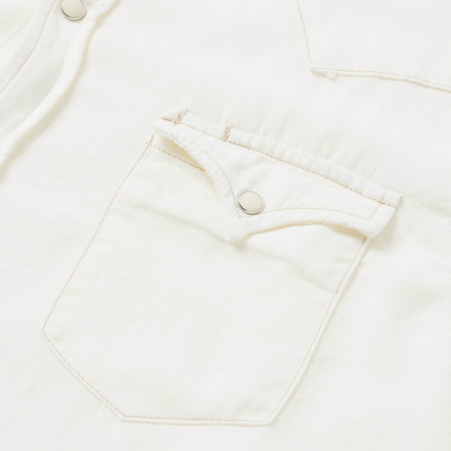 Cream Twill Shirt-MesaThread