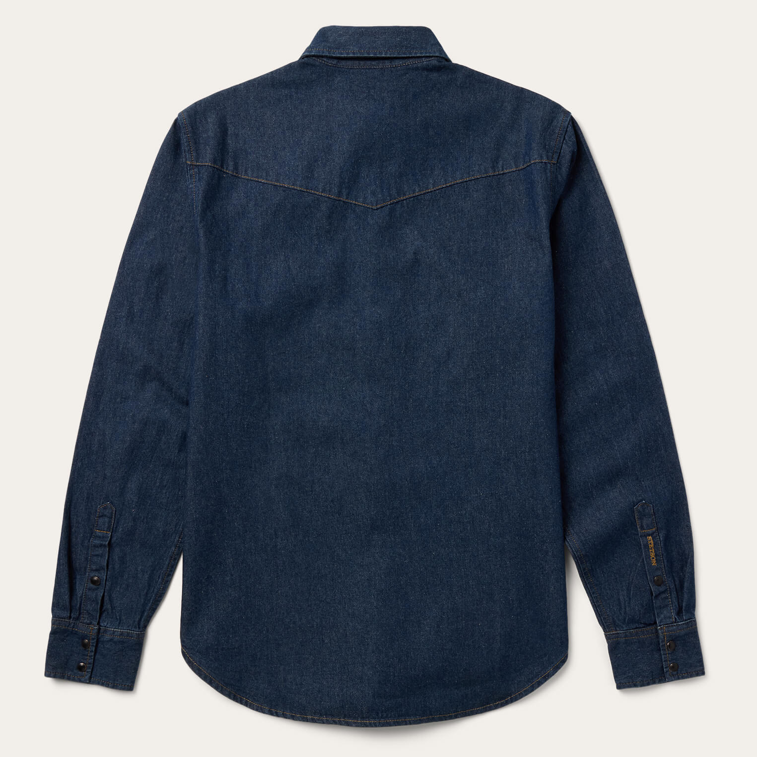 Boot Stitch Raw Denim Shirt-MesaThread