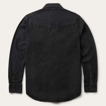 Boot Stitch Denim Shirt-MesaThread