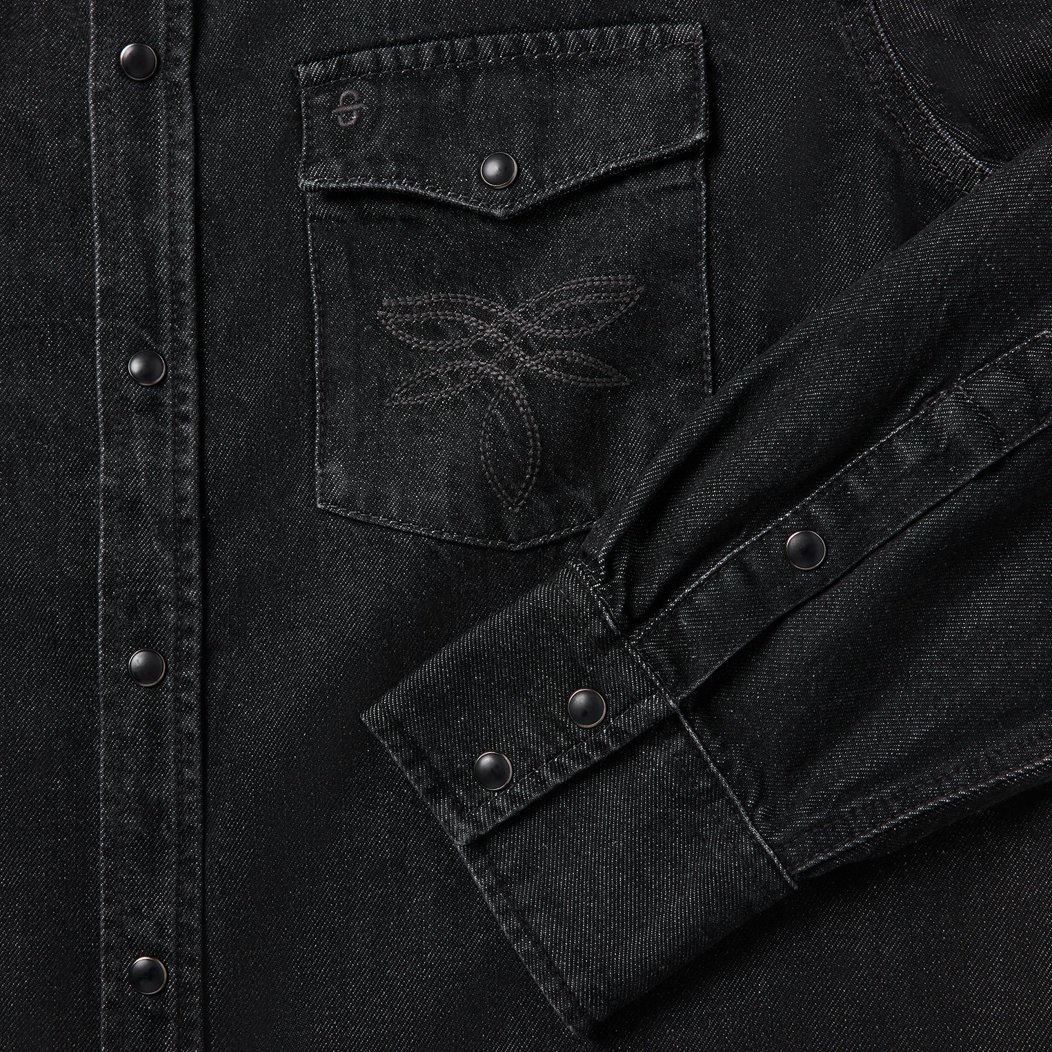 Boot Stitch Denim Shirt-MesaThread