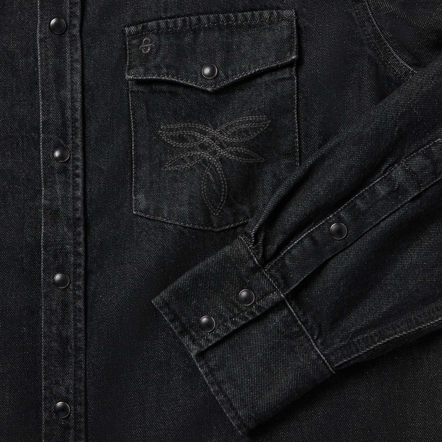 Boot Stitch Denim Shirt-MesaThread