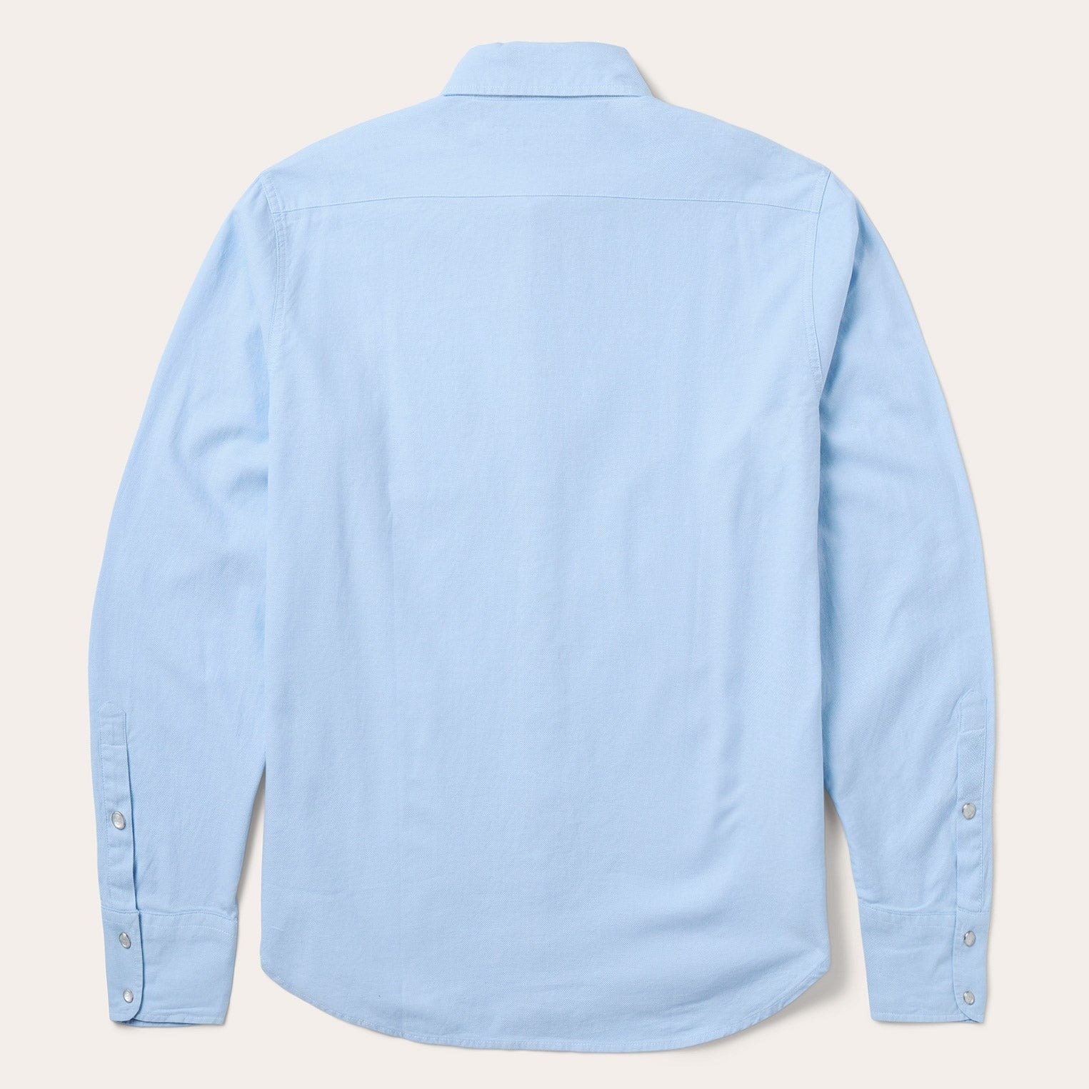 The Azure Solitude | Essential Light Blue Oxford-Inspired Shirt