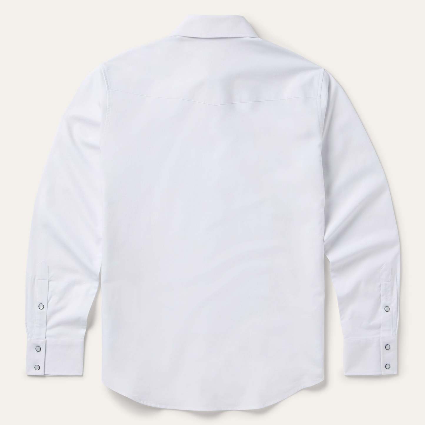 White Oxford Western Shirt-MesaThread