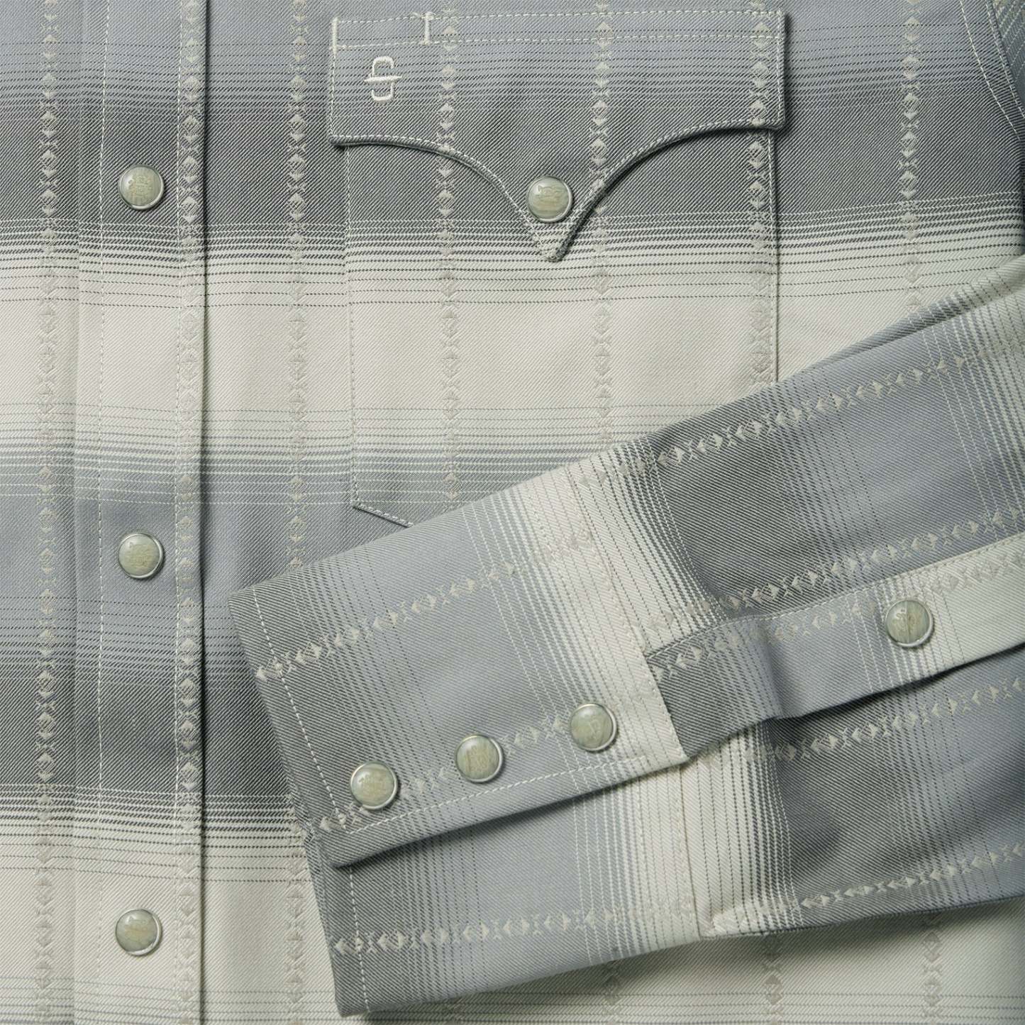 Serape Dobby Twill Western Shirt-MesaThread