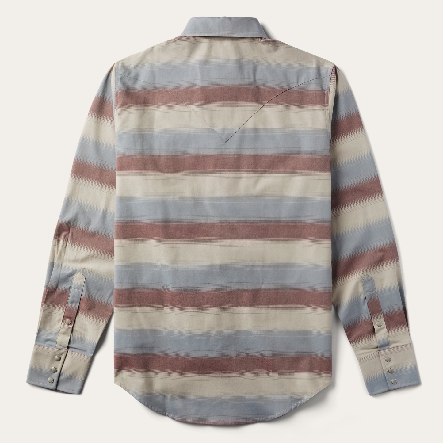 The Mojave Dusk | Ombre Stripe Heritage Western Shirt